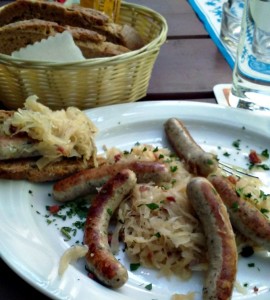 First Meal in Germany